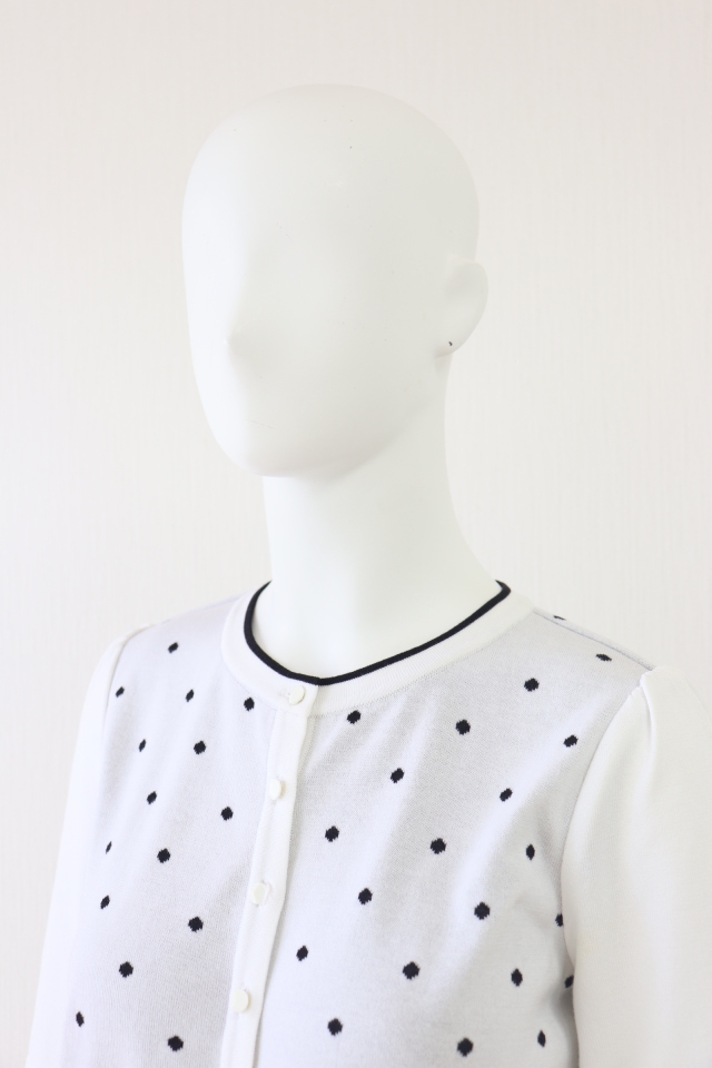 【Rene】ルネ　ニット　春物　ホワイト　36size 美品 Rene ルネ ニット・セーター 38(S位) 白 【古着】【中古