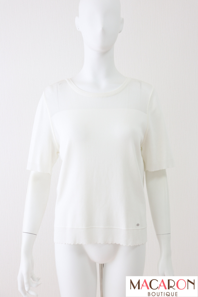 FOXEY BOUTIQUE(フォクシー）　Mariage　半袖ニットトップス　45338