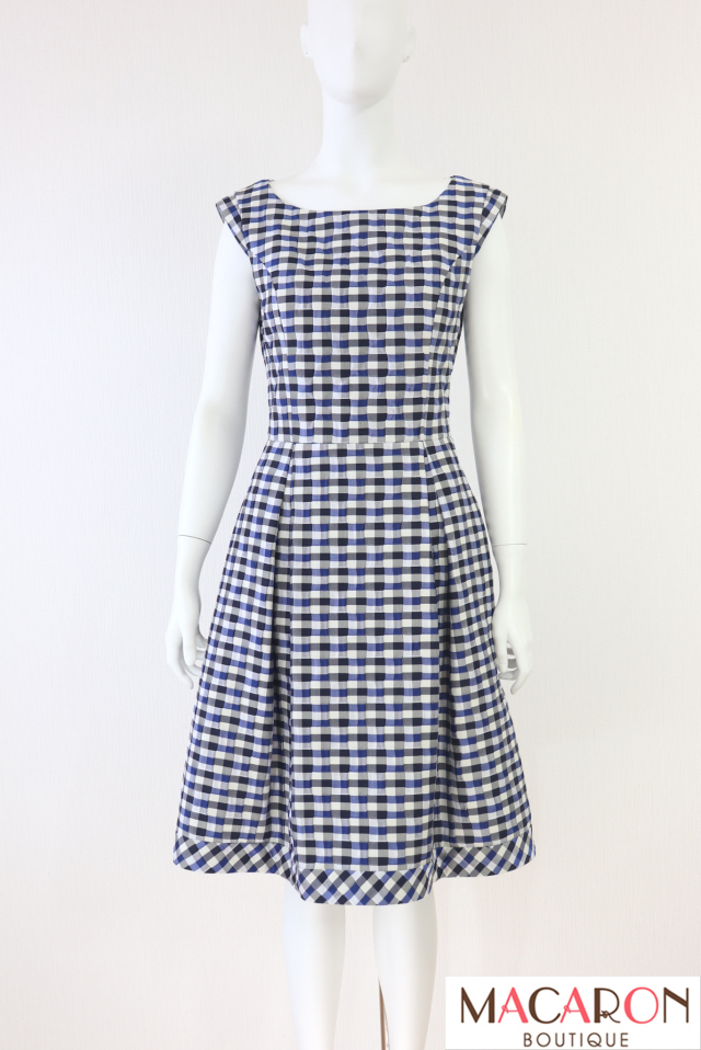 Rene（ルネ）　ギンガムチェックワンピース　6536590