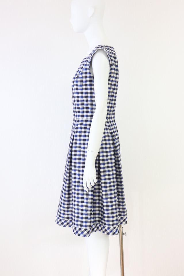極美品♡ルネ♡ギンガムチェック　ワンピース Rene（ルネ） ギンガムチェックワンピース 6536590