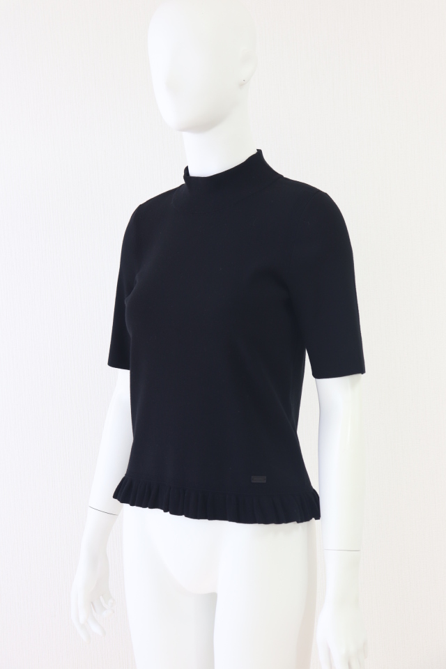 FOXEY BOUTIQUE(フォクシー) Romy 半袖ニットトップス 45016