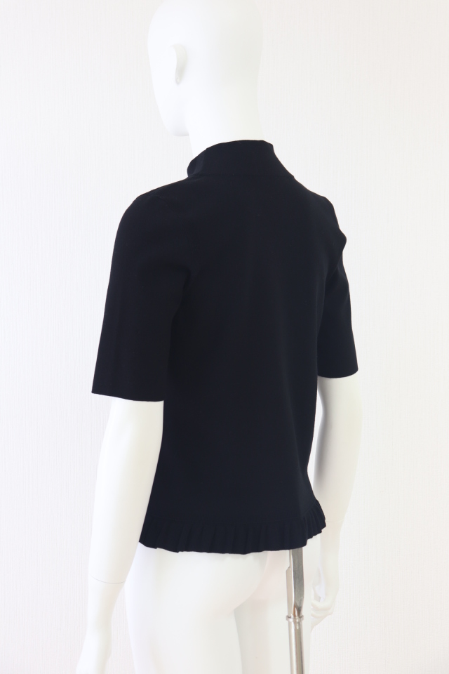 FOXEY BOUTIQUE(フォクシー) Romy 半袖ニットトップス 45016