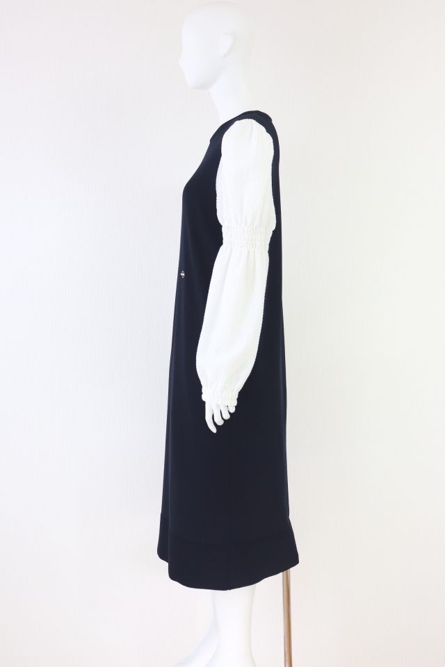 Rene♪ルネ　ベージュ　ワンピース 楽天市場】ルネ 6222410 ワンピース 34 ベージュ ロゴ刺繍