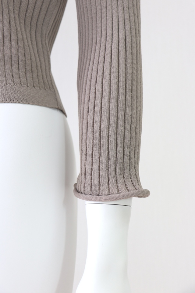 美品　Rene ルネ　ライトグレー　ロングカーディガン　34 René - ルネ RENE ロングカーディガンの通販 by KOMEHYO ONLINE ラクマ