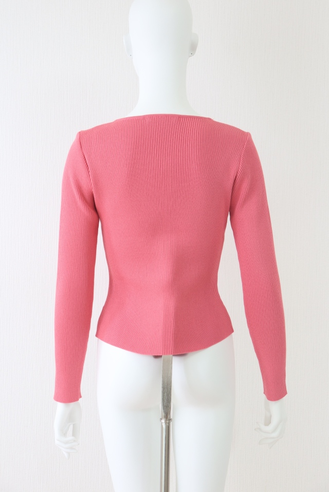 Rene ルネ さくらんぼ　チェリー　ビジュー　ニット　カーディガン　長袖　36 Rene ルネ さくらんぼ チェリー ビジュー ニット カーディガン