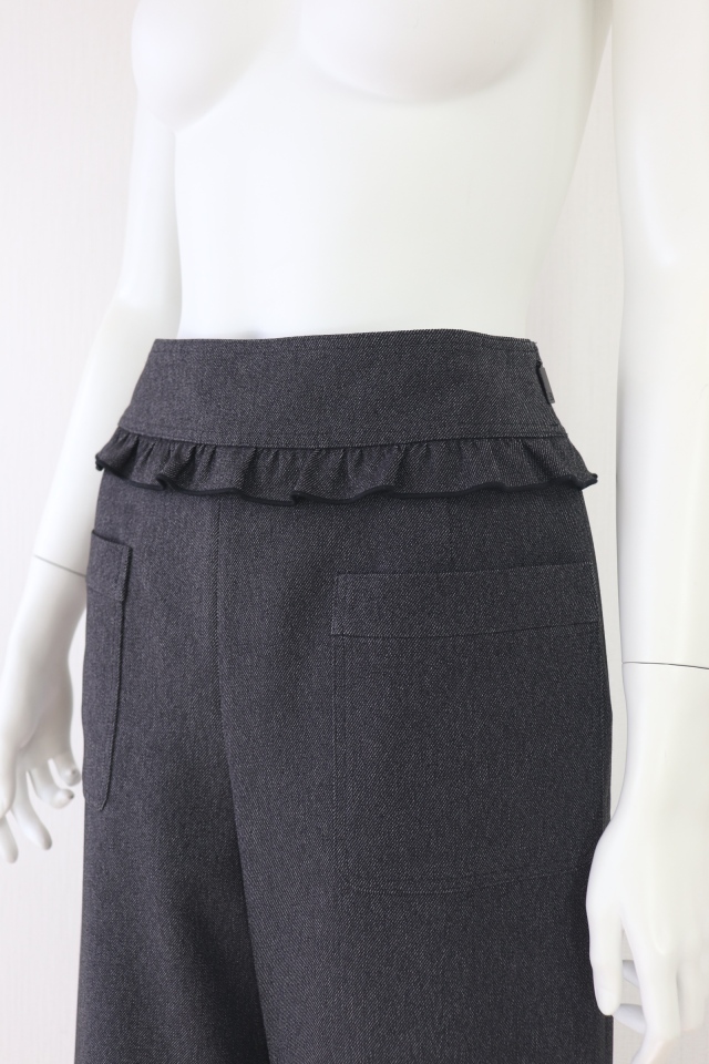 Rene（ルネ） フロントポケットデニム風パンツ 6435040