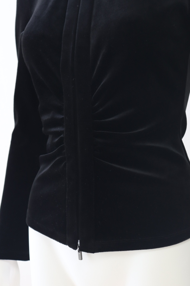 FOXEY NEWYORK(フォクシー) ストレッチベロアカーディガン 23377