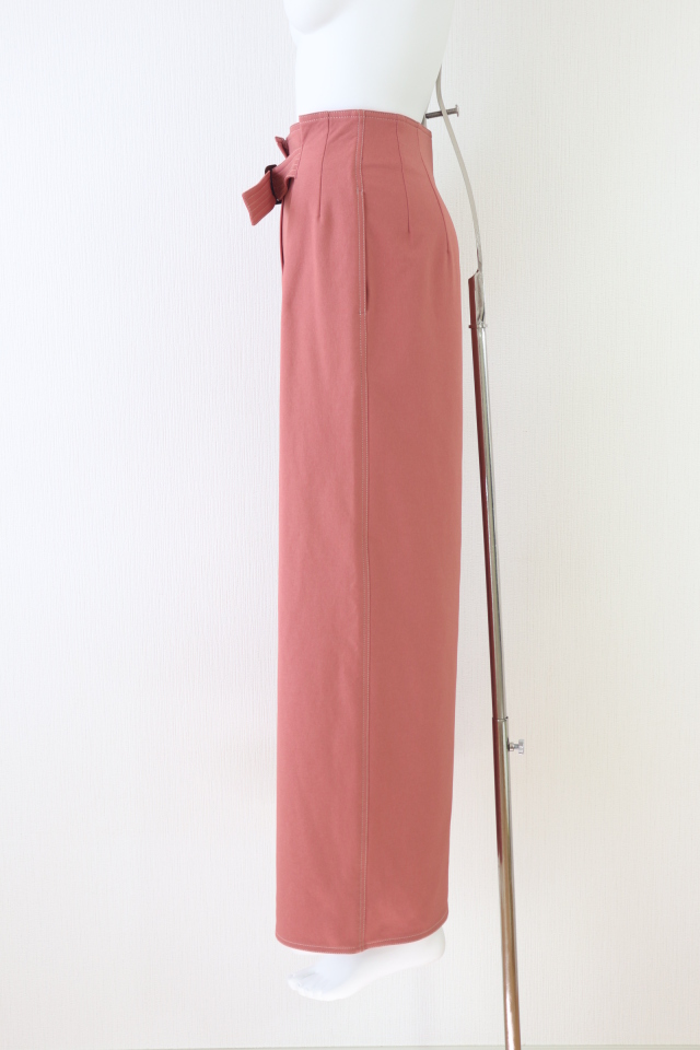 Rene（ルネ） ステッチ入りワイドパンツ 6245050