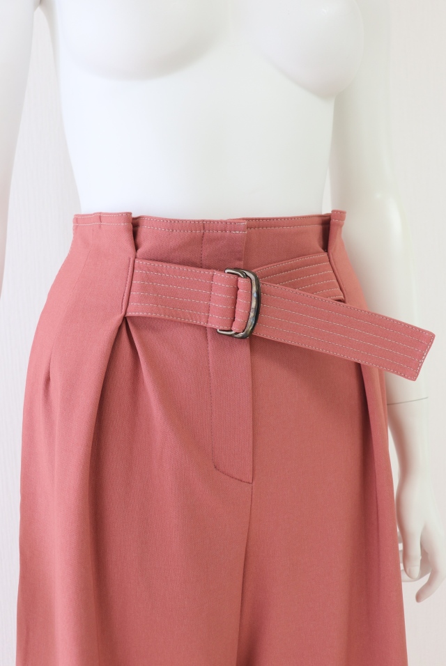 Rene（ルネ） ステッチ入りワイドパンツ 6245050