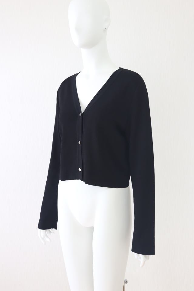 FOXEY NEWYORK(フォクシー） レーヨンブレンドボタン