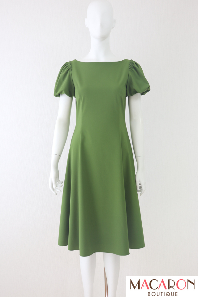 FOXEY NEWYORK(フォクシー） Gardenia Tea Dress バルーンスリーブ