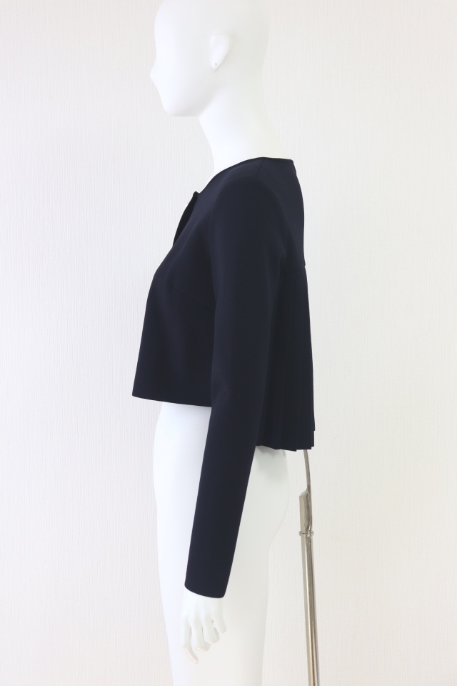 未使用品極美品　Rene ルネ　25SS パールボタン　カーディガン　黒　38 Rene（ルネ） パールボタンカーディガン 6212510
