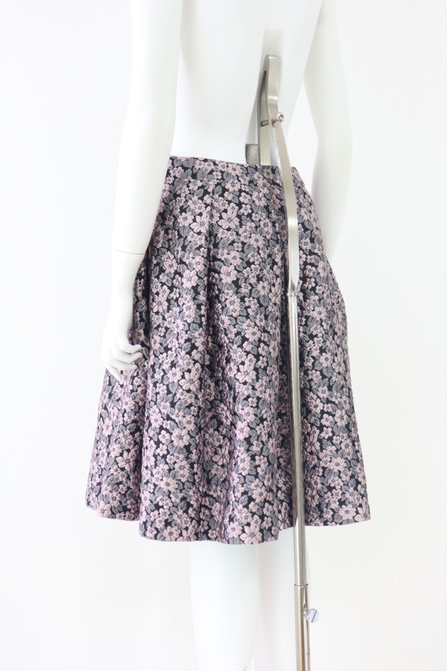 Rene（ルネ） フラワージャガードスカート 6634270