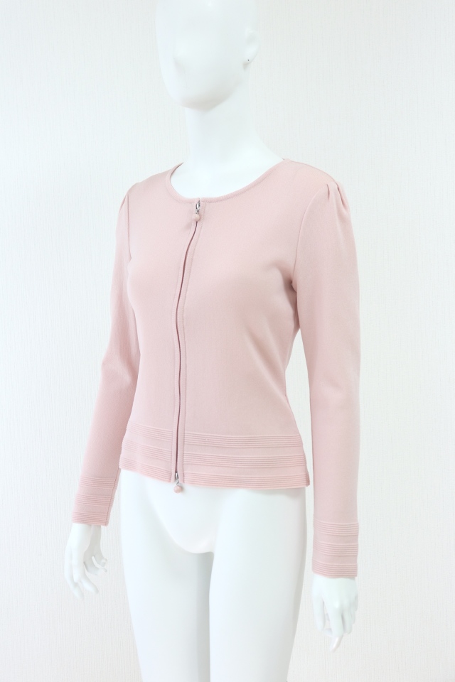 Rene（ルネ） ダブルジップアップ長袖カーディガン 6532220