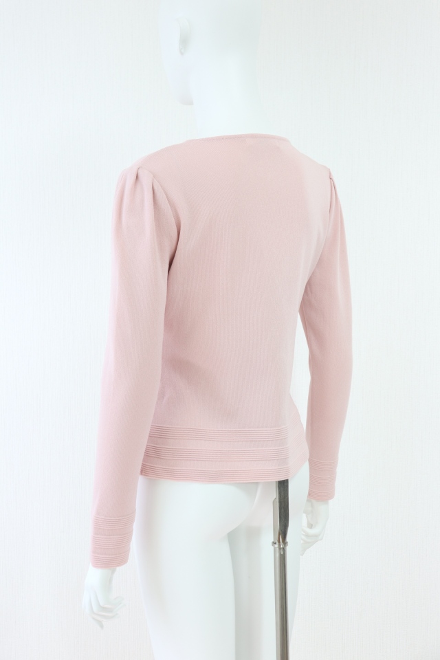 René ピンク 長袖カーディガン 34 René ピンク 長袖カーディガン 34 ロングカーディガン