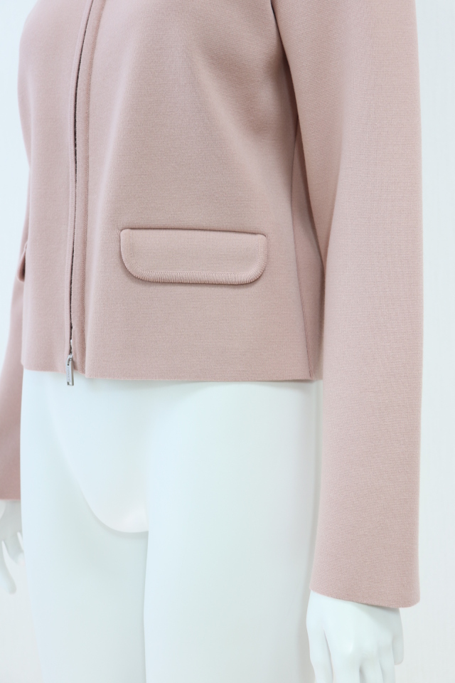 ★FOXEY/フォクシー　レーヨンポリエステルスクエアカーディガン40 39955 Cardigan 