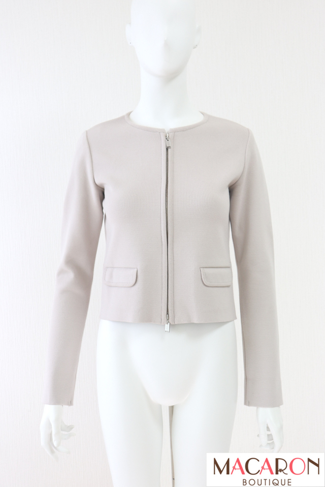 FOXEY BOUTIQUE(フォクシー）　ダブルジップアップニットジャケット　38054