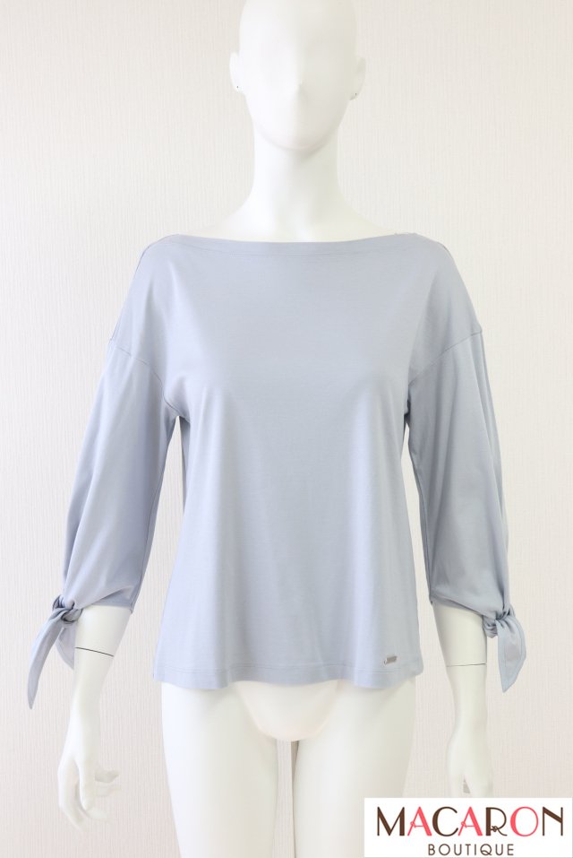 FOXEY NEWYORK(フォクシー)　袖リボンカットソー　Tシャツ　40128