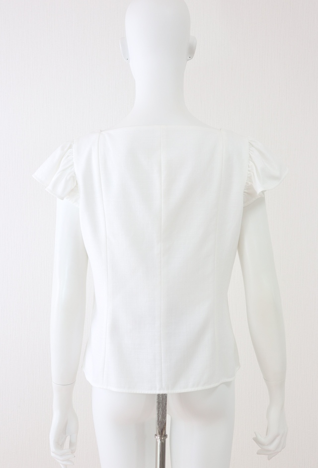 FOXEY NEWYORK(フォクシー） ラッフルフリルブラウス 42734