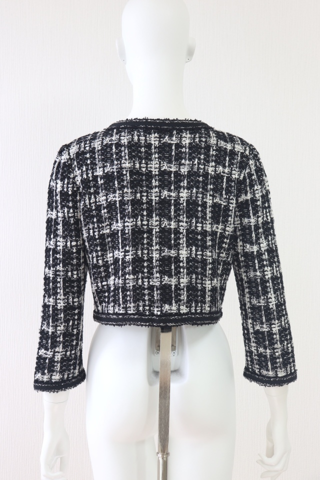 フォクシーニューヨーク　ツイードジャケット 極美品！FOXEY現行品15万円ツイードジャケット 40 Rene