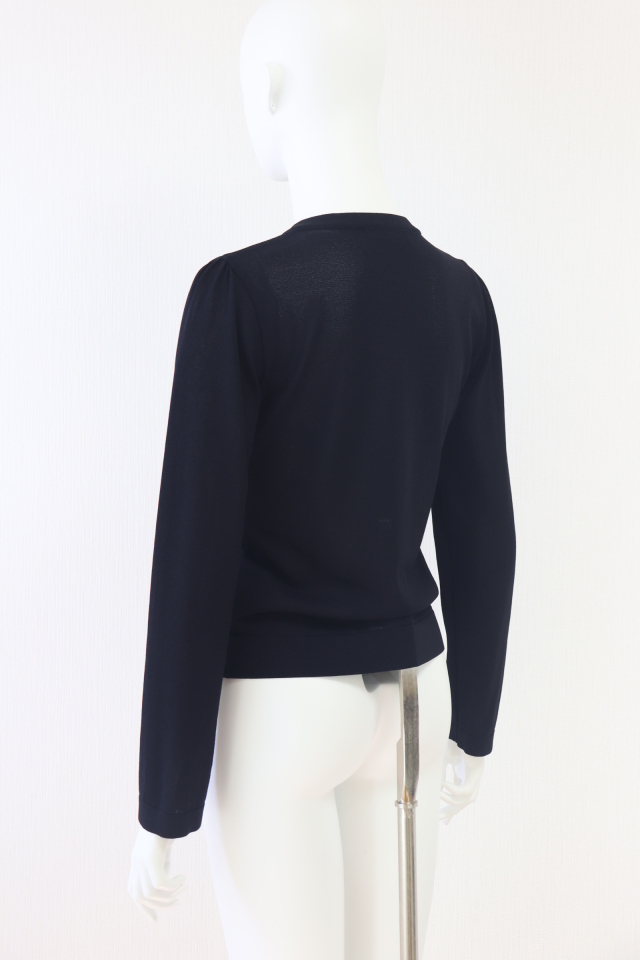 Rene（ルネ） アセテートナイロンボタンカーディガン 6422060