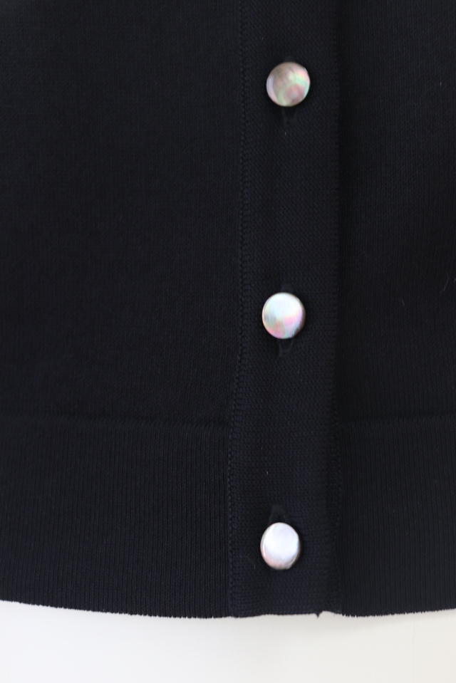 Rene（ルネ） アセテートナイロンボタンカーディガン 6422060