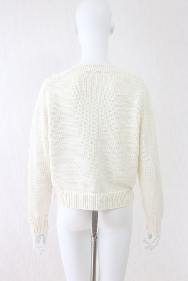 FOXEY BOUTIQUE(フォクシー) Ellie コットンブレンドニットトップス 44144