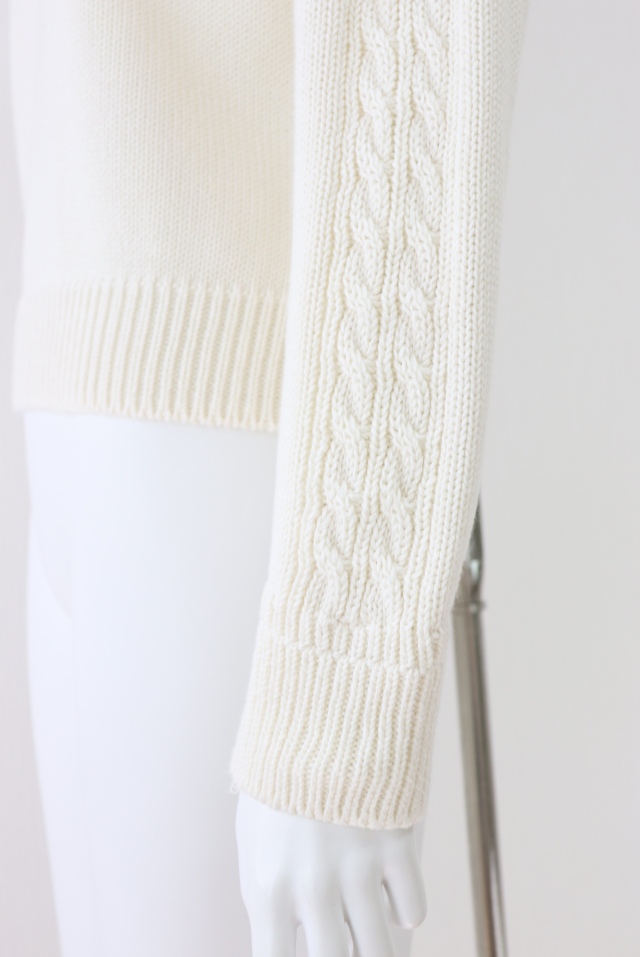 FOXEY BOUTIQUE(フォクシー) Ellie コットンブレンドニットトップス 44144