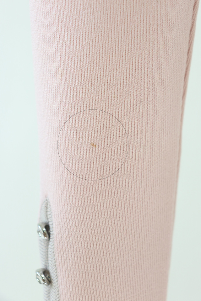 Rene ダブルジップカーディガン 38 白 Rene ダブルジップカーディガン 36