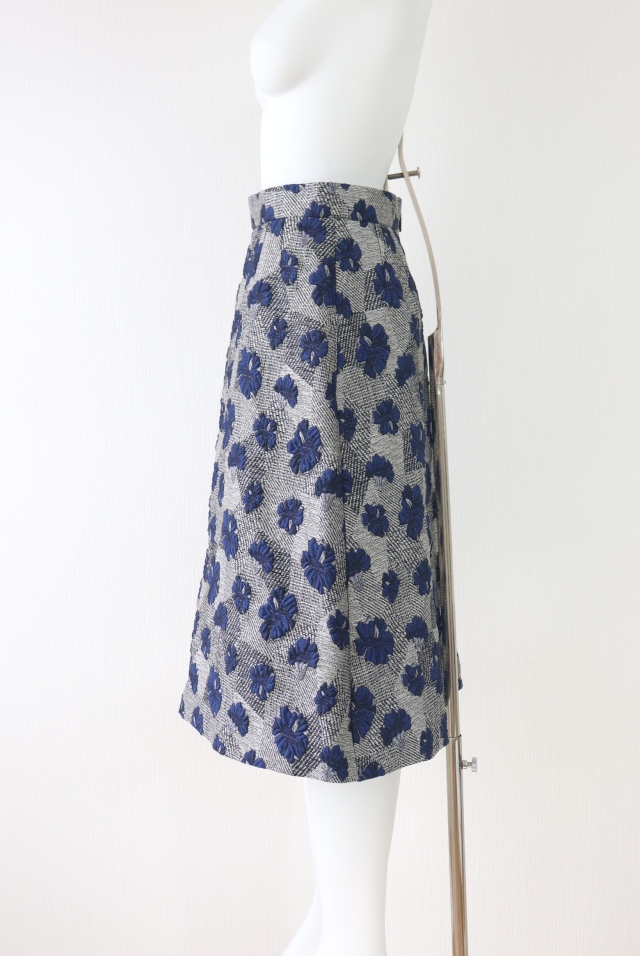 Rene（ルネ） 花柄ジャガードスカート 6434160