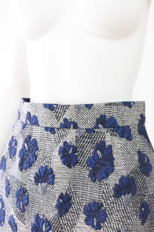 Rene（ルネ） 花柄ジャガードスカート 6434160