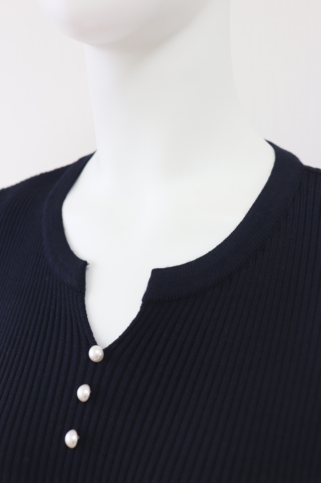 Rene（ルネ） バルーンスリーブニットワンピース 5112070