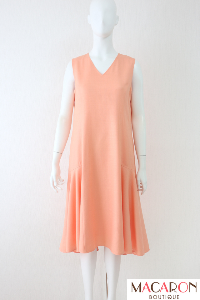 FOXEY NEWYORK(フォクシー）　エレガンスヘムワンピース　リネンフェイス　41064