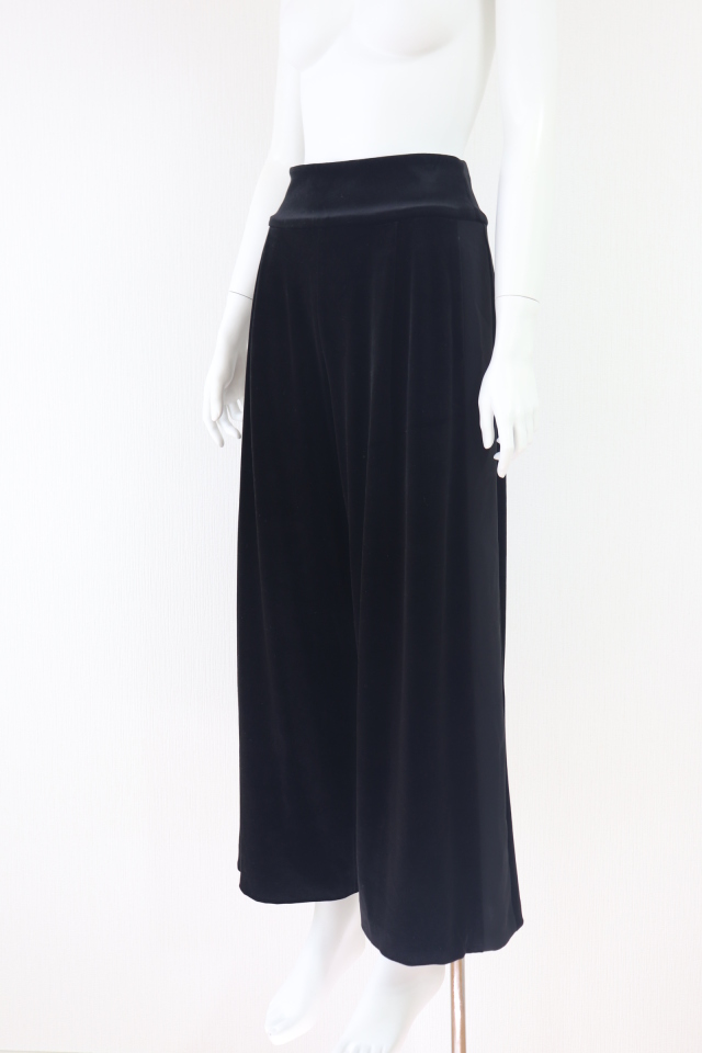 パンツ VELOUR NOIR by FOXEY NEW YORK FOXEY NEWYORK(フォクシー） ベロアワイドパンツ 40150 VELOUR NOIR