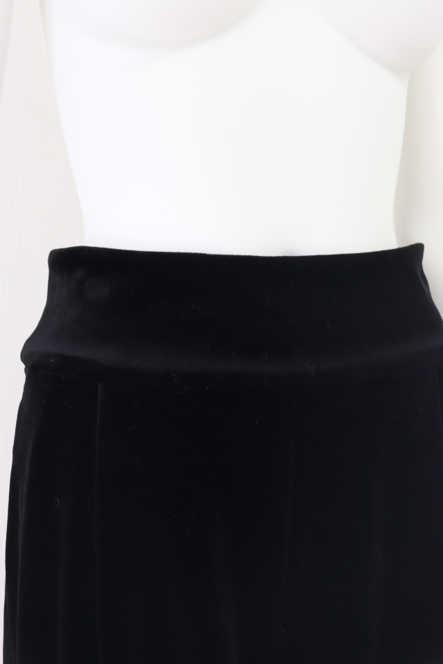 FOXEY NEWYORK(フォクシー） ベロアワイドパンツ 40150 VELOUR NOIR