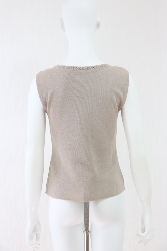 美品★FOXEY BOUTIQUE★カシミヤ100% アンサンブル ベージュ40 美品☆FOXEY BOUTIQUE☆カシミヤ100% アンサンブル ベージュ40