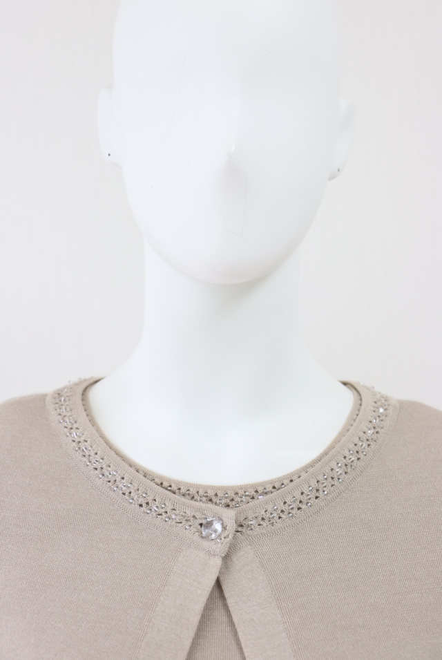 未使用品★FOXEY★シルク100アンサンブル ロングカーディガンベージュ38 カーディガン – FOXEY 公式オンラインブティック