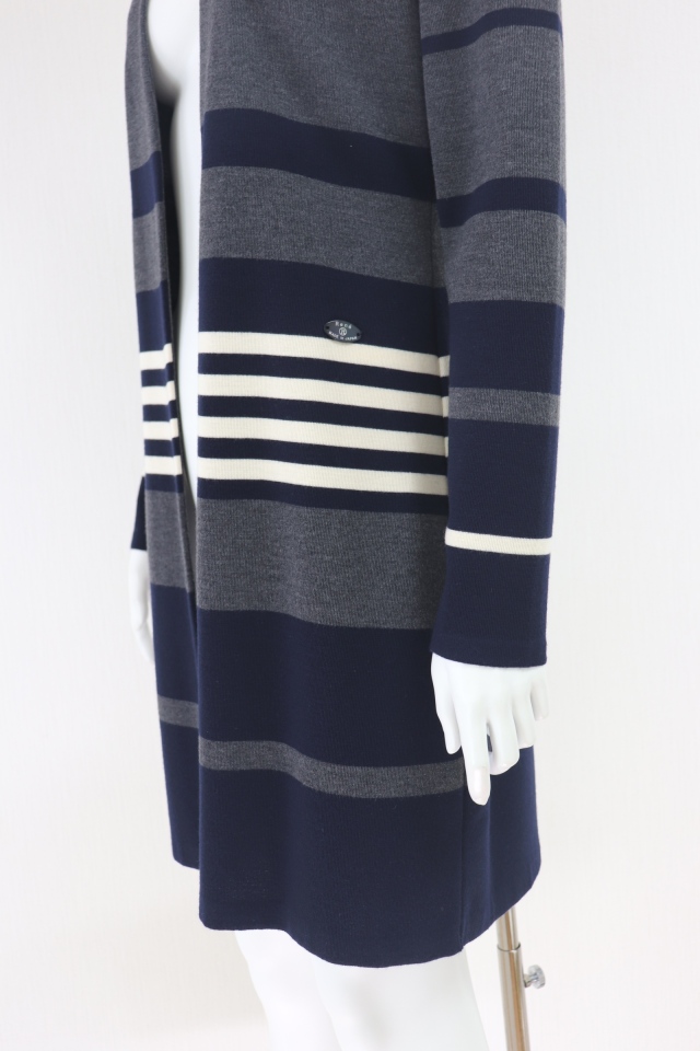 Reneルネ　完売衿付きロングカーディガン　保護者会　美品 Reneルネ 完売衿付きロングカーディガン 保護者会 美品 - メルカリ