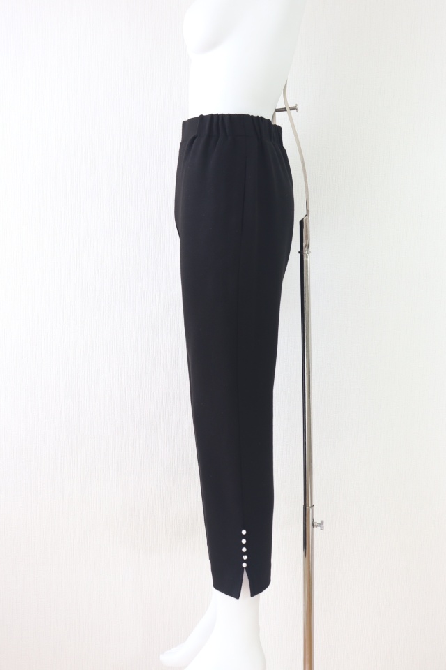 Rene（ルネ） 裾パールビジューストレッチパンツ 5137110