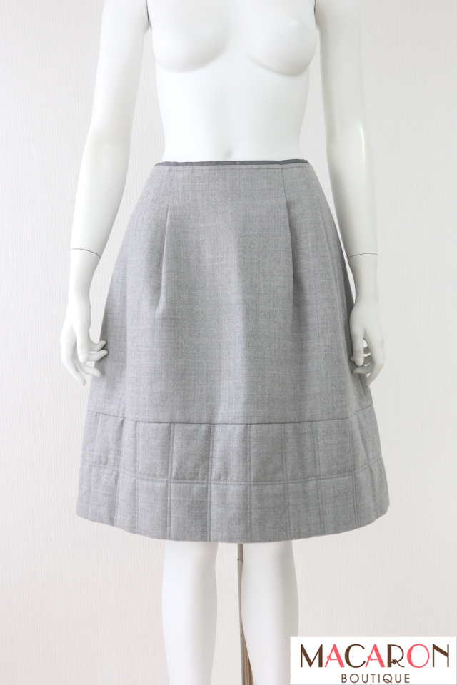 FOXEY BOUTIQUE(フォクシー)　中綿入りウールスカート　39181