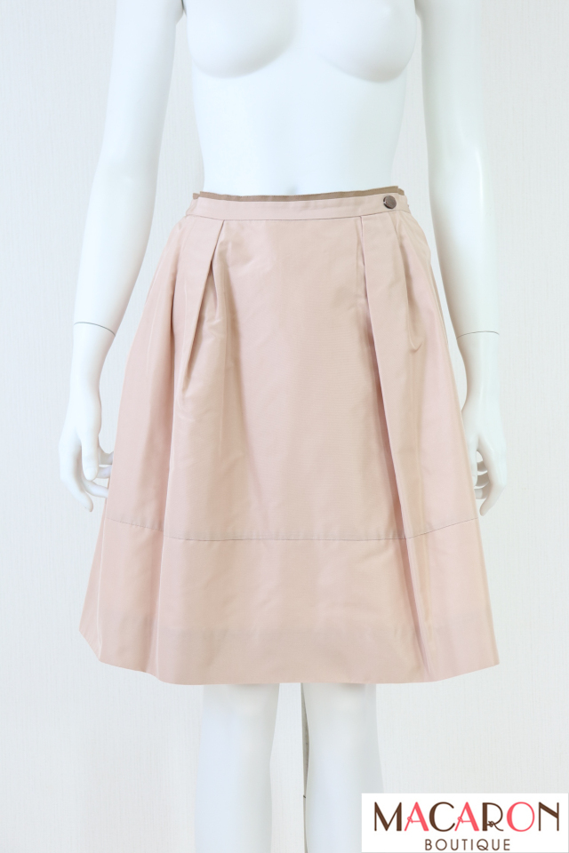 【SALE】FOXEY BOUTIQUE(フォクシー）　シルクグログランスカート　31256