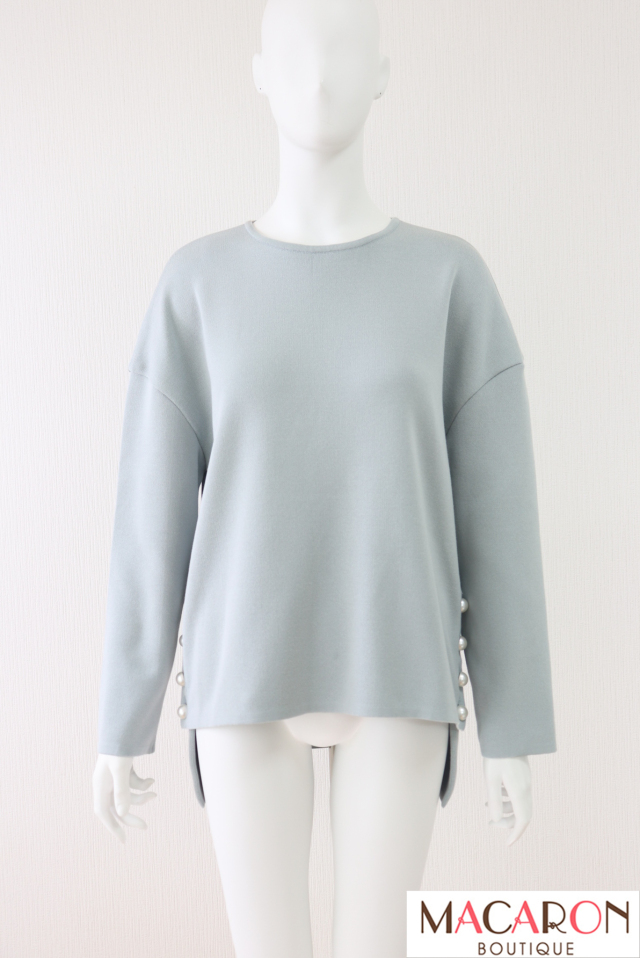 Rene（ルネ）　サイドパール長袖プルオーバー　5112170