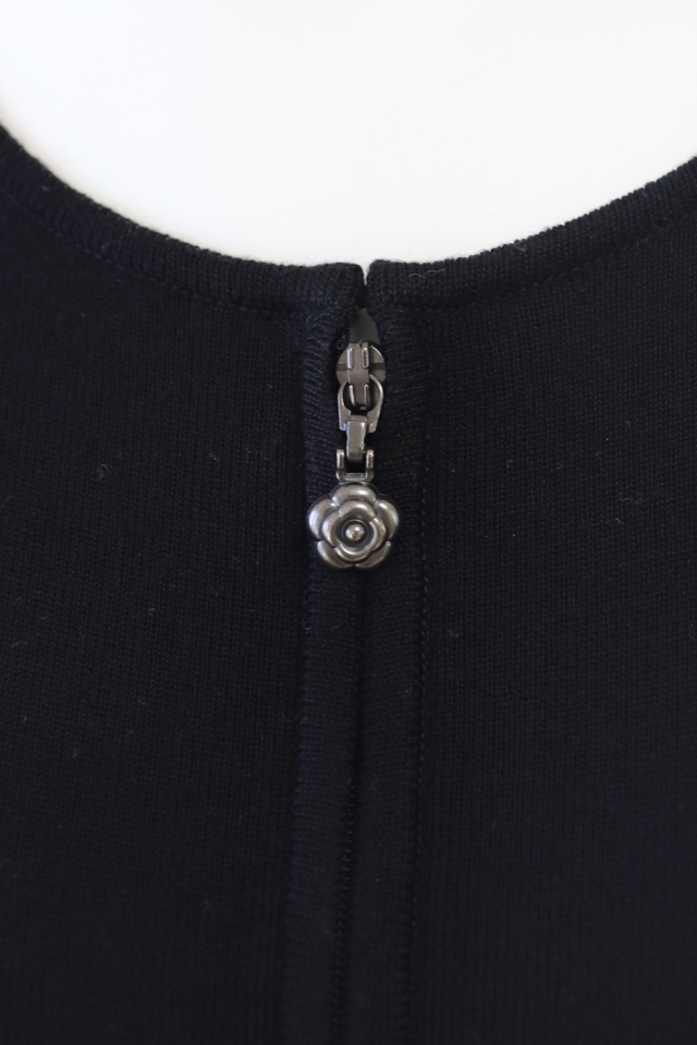 ルネ rene チェリー　ニット　ワンピース Rene（ルネ） フロントジップアップニットワンピース 5932180