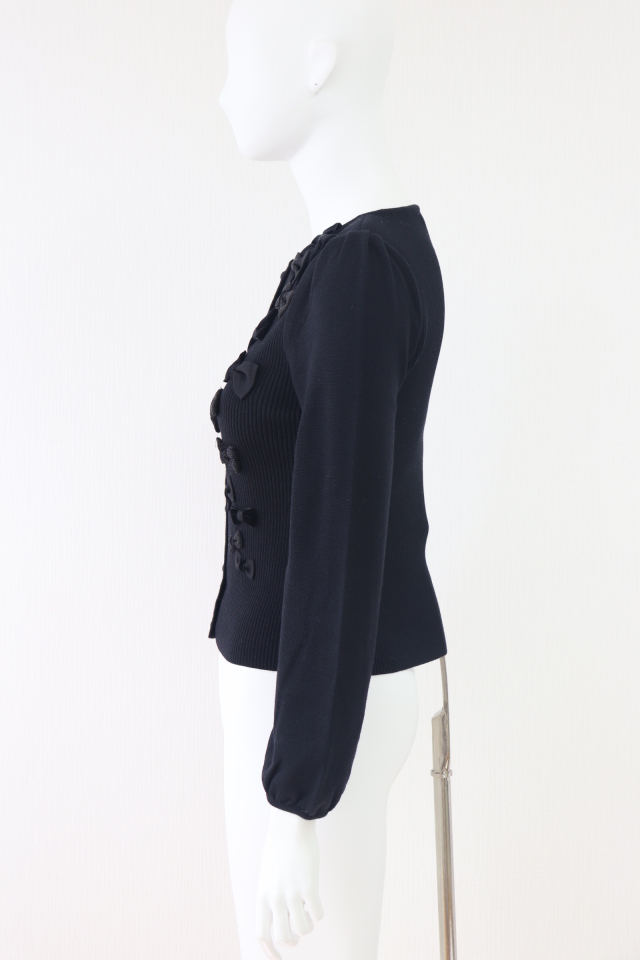 【超美品】René ルネ　ネイビー 半袖ニットトップス　36 楽天市場】rene ルネ（ニット・セーター｜トップス