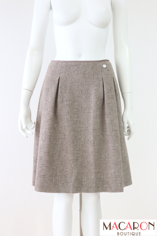 FOXEY BOUTIQUE(フォクシー)　ツイードタックスカート　36174