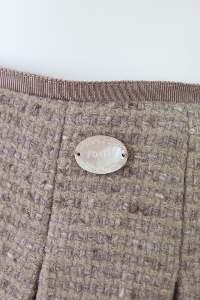 FOXEY BOUTIQUE(フォクシー) ツイードタックスカート 36174