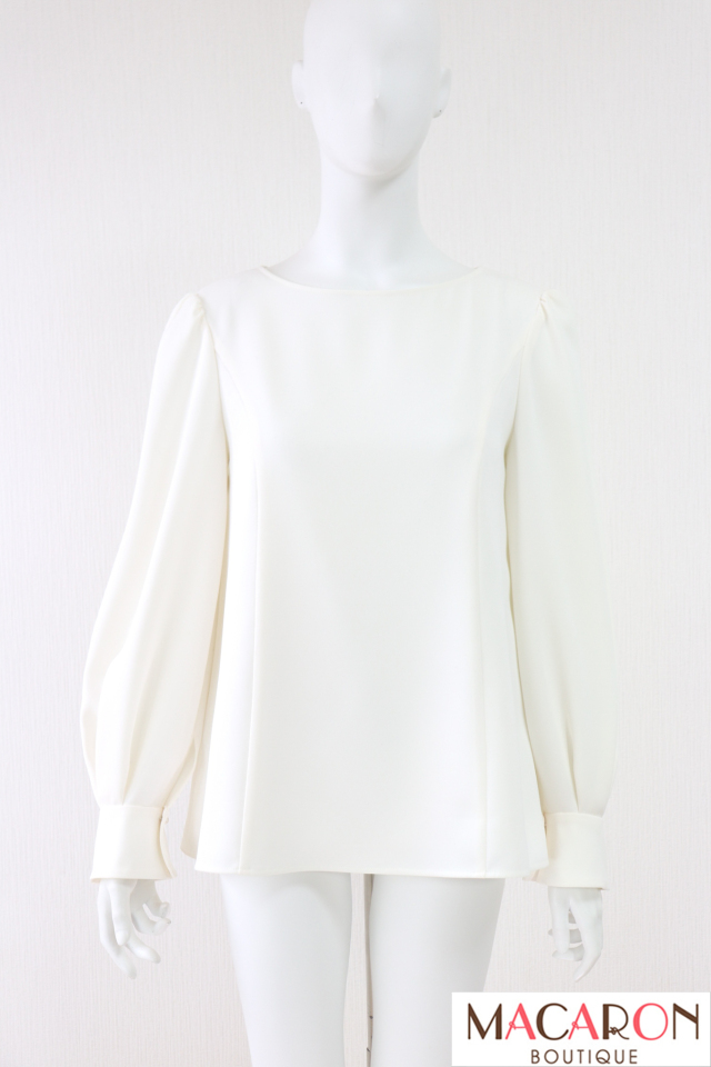 FOXEY NEWYORK(フォクシー）　Clover　ボートネックブラウス　45127