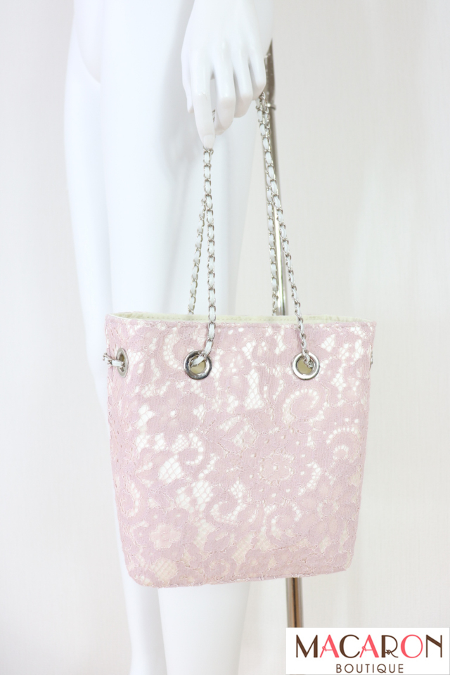 Rene（ルネ）　刺繍レースバッグ　
