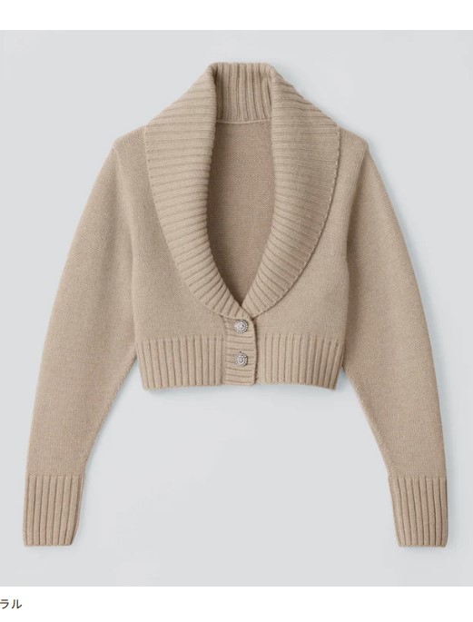 FOXEY - フォクシー FOXEY 長袖カシミヤカーディガン ボーダー レディース 38 フォクシー FOXEY 長袖カシミヤカーディガン ボーダー レディース 38