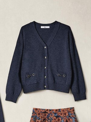 Rene（ルネ） ホースビットウールカーディガン 6332580